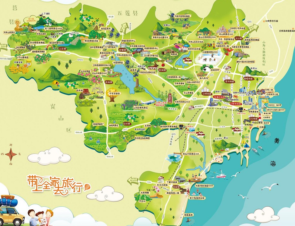 晋城景区使用手绘地图给景区能带来什么好处？